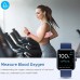 Dirrelo Smart Watch, Alexa Smartwatch for Android Phones iPhone Compatible Women Men, 1.69" Touch Screen 300+ Dials, 5ATM Waterproof Fitness Tracker Watch Heart Rate/Blood Oxygen/Sleep Monitor Blue